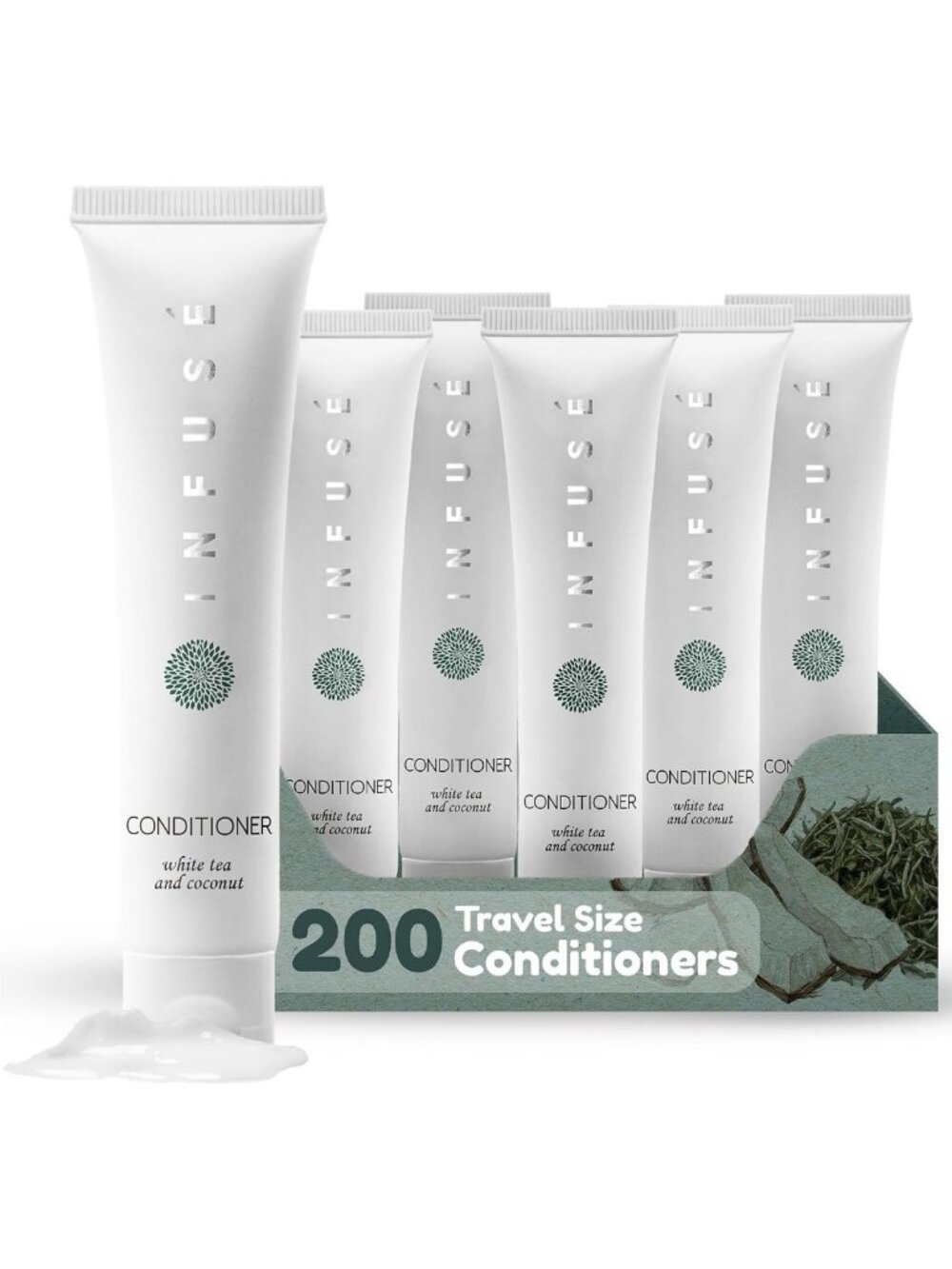 200-Count 1 oz Conditioner, Bulk Travel Size Hotel Toiletries